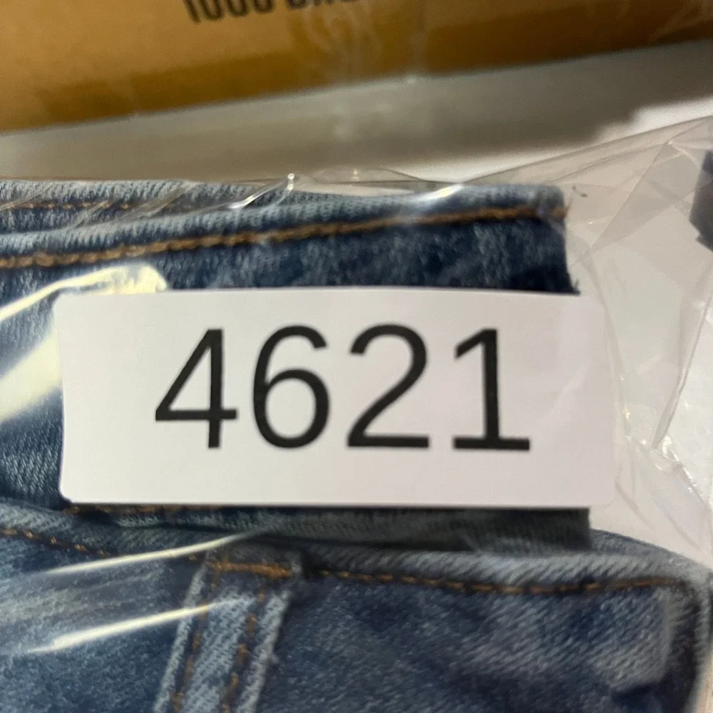 Aeropostale Jeans Mens 31x32 Blue Super Skinny Distressed Medium‎ Wash Denim